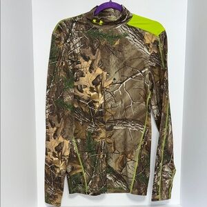 Under Armour camouflage ColdGear compression shirt